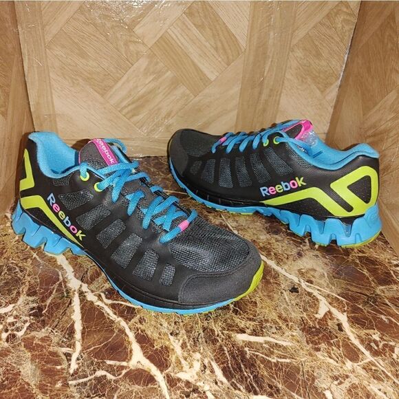 Reebok youth zigtech running shoes snearker youth size 5 women size 7 0185 - Picture 1 of 12
